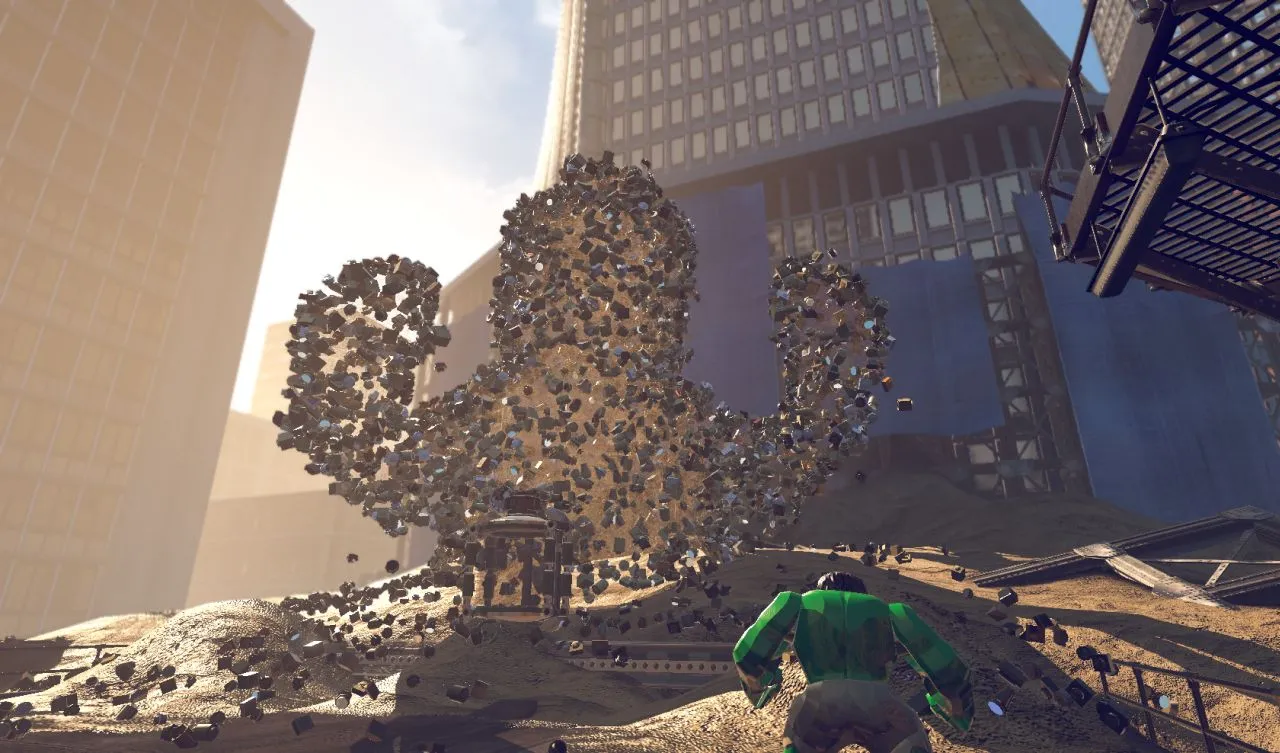 Lego Marvel Heroes Challenge Sandman In New Screenshots