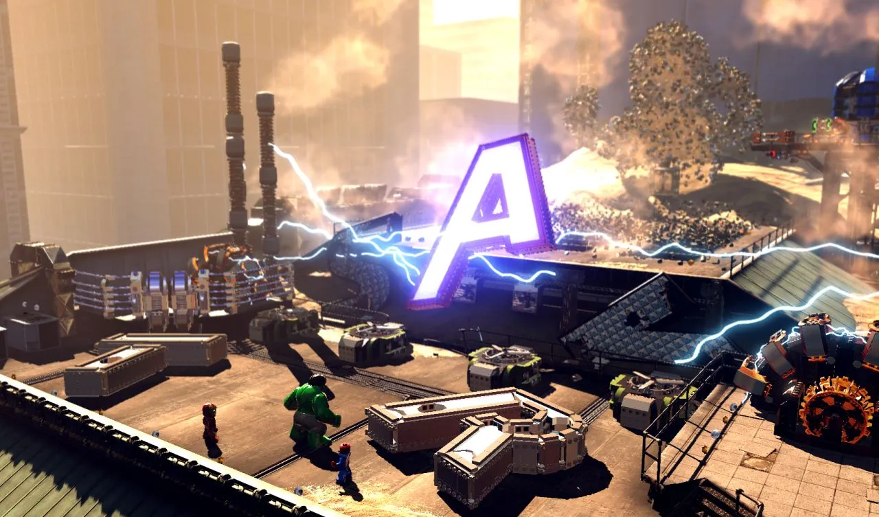 Lego Marvel Heroes Challenge Sandman In New Screenshots