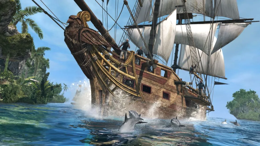 Swimming With Sharks In A Pirate's Life