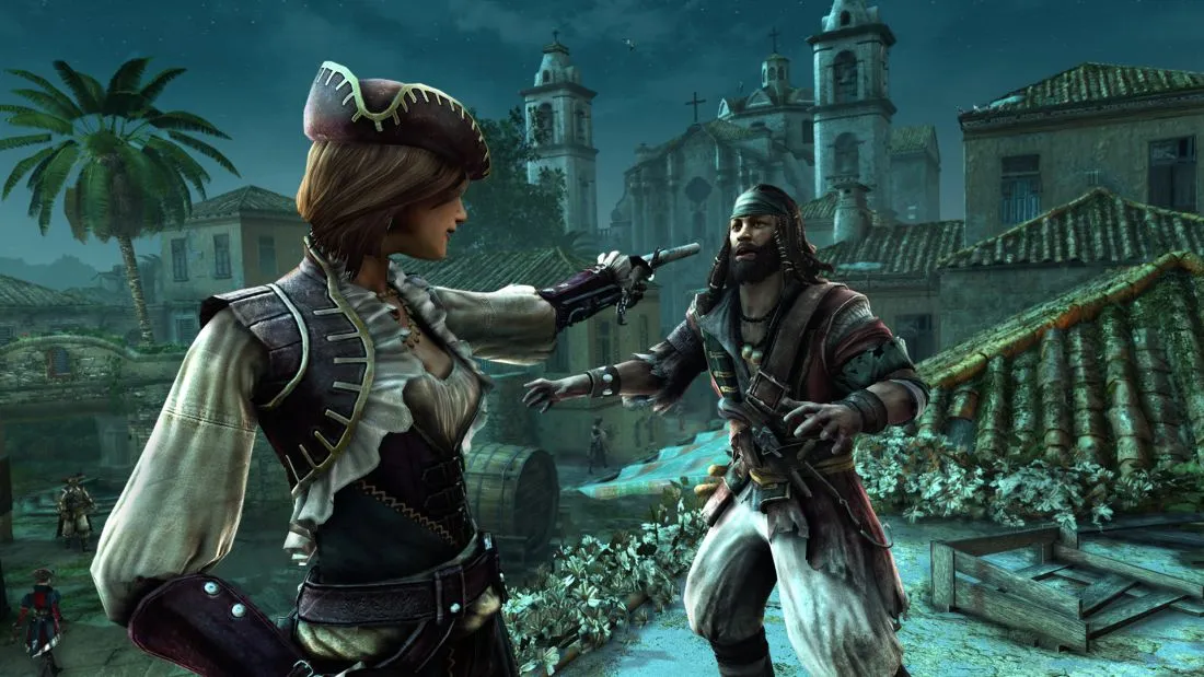 Swimming With Sharks In A Pirate's Life