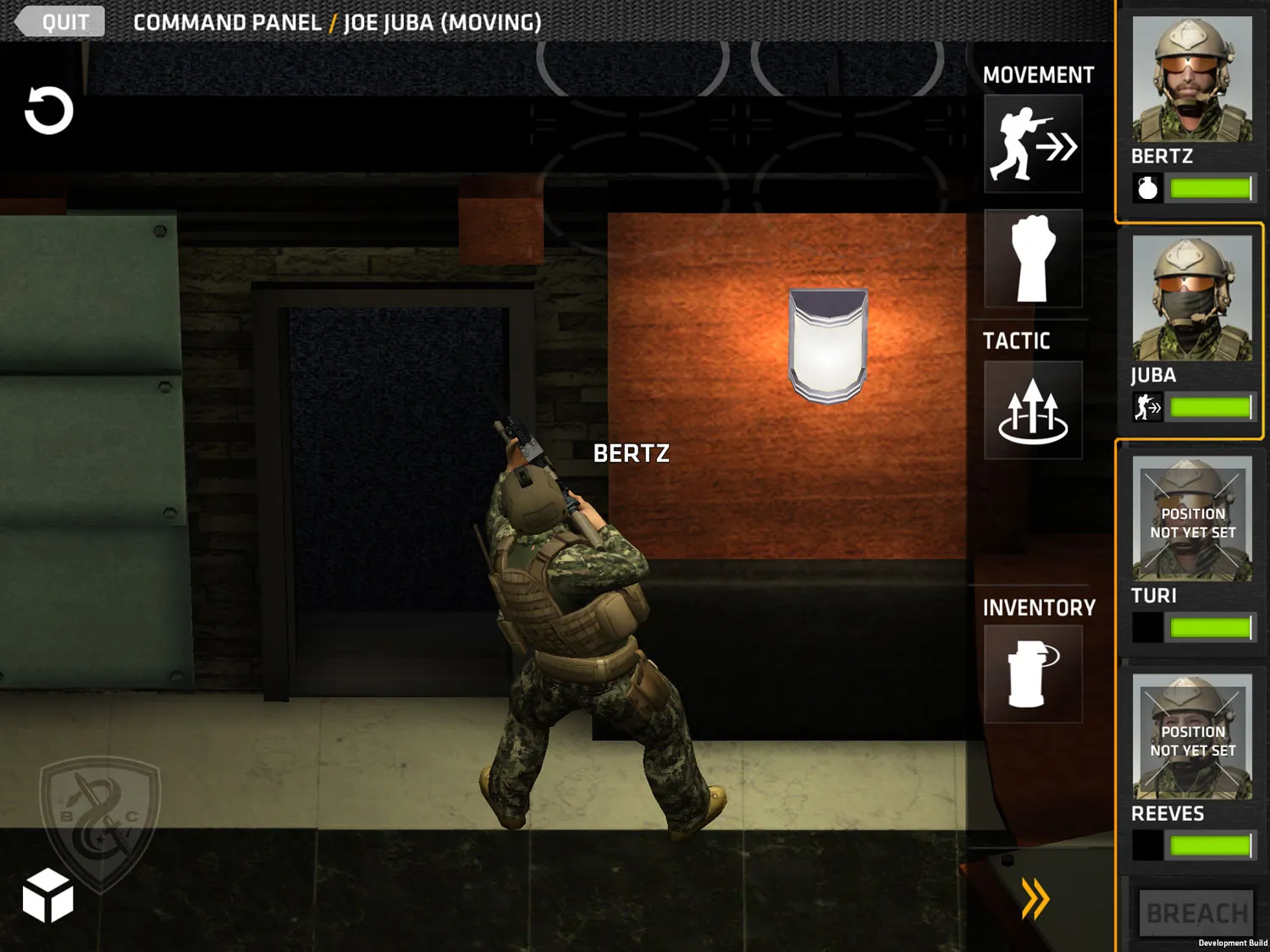 New Breach & Clear Screens