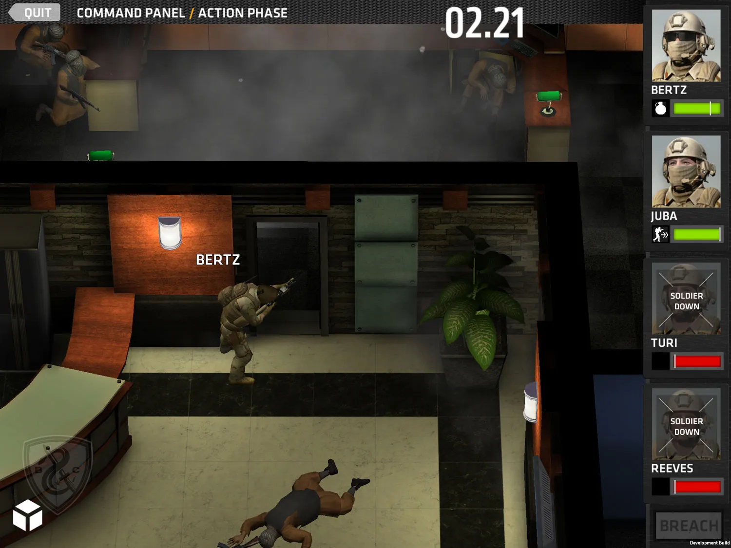 New Breach & Clear Screens