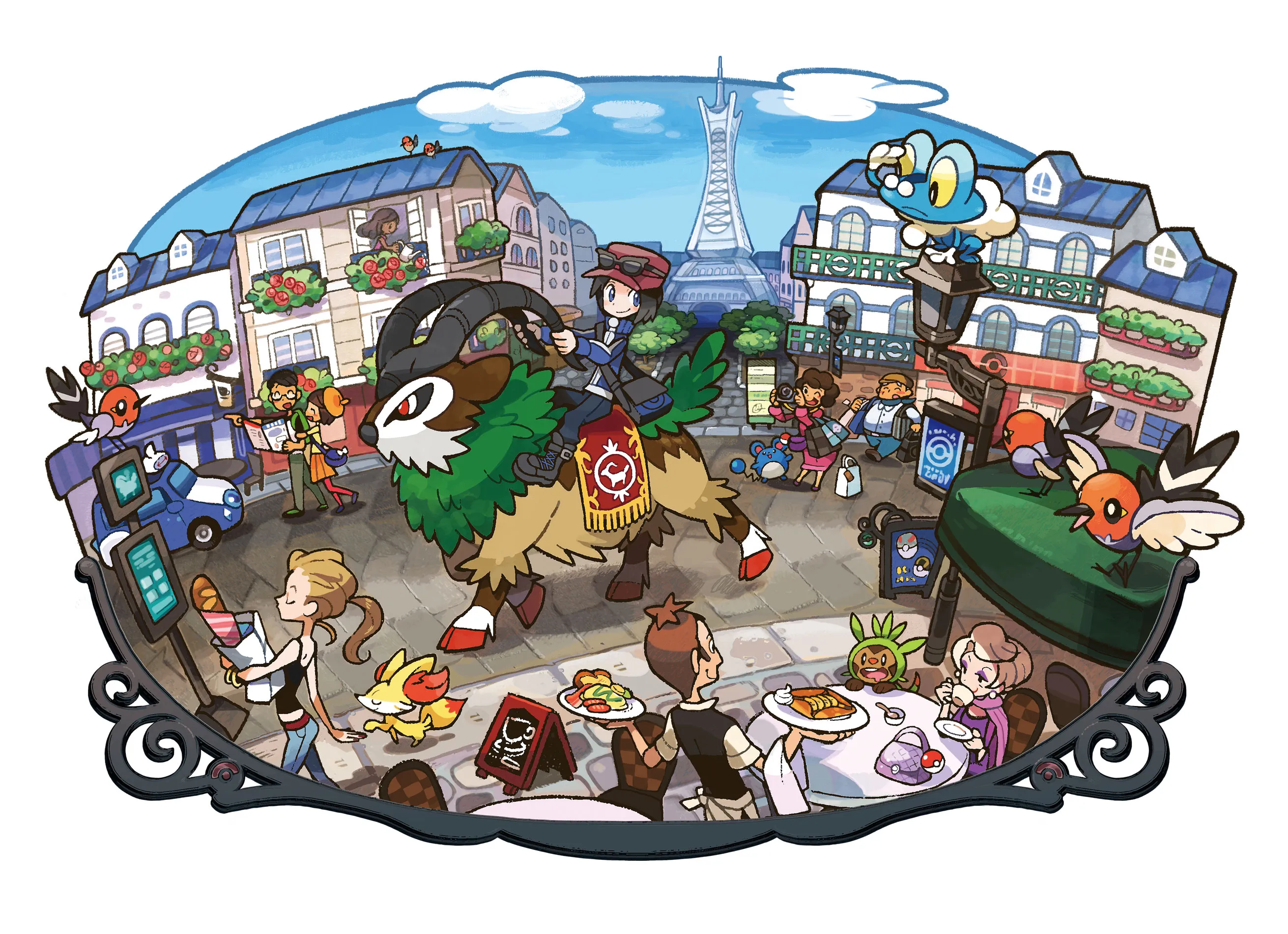 Ride Pokémon Through The Streets Of Lumiose City In The Latest X And Y Trailer