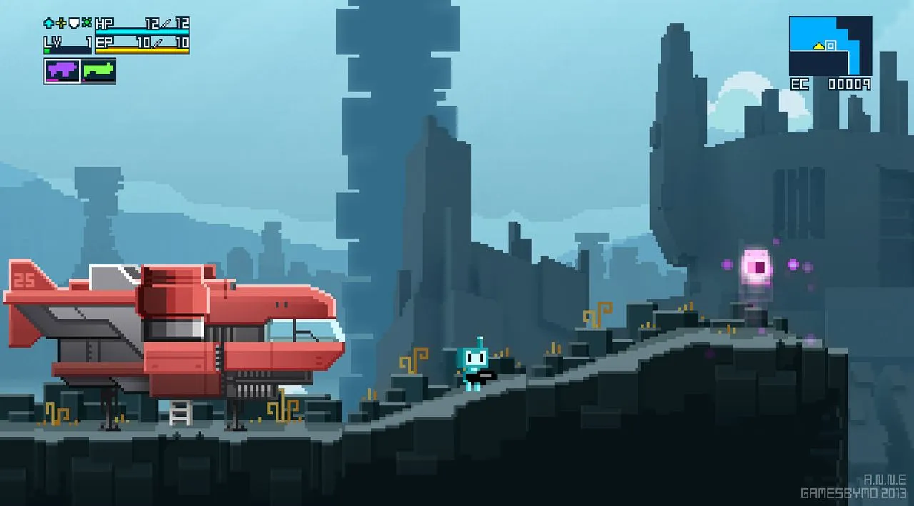 A Metroid-Inspired Retro Indie Downloadable