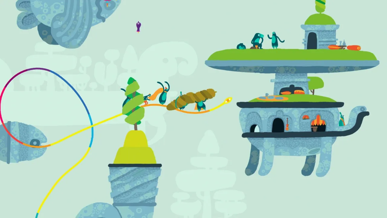 Get Lost On A Flying Rainbow Snake In This Sony Indie Game