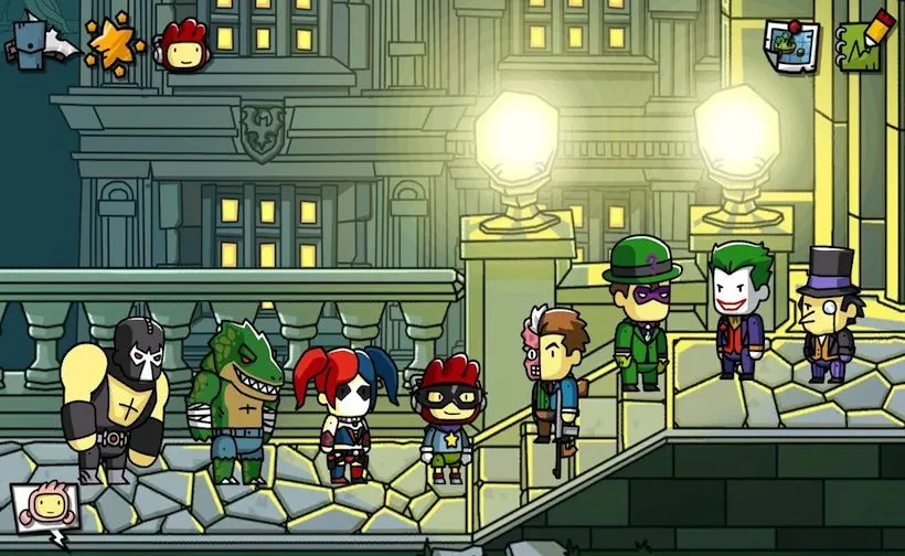 Maxwell Joins The DC Universe In Scribblenauts Unmasked