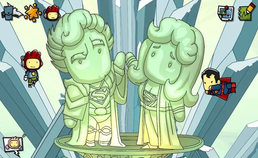 Maxwell Joins The DC Universe In Scribblenauts Unmasked