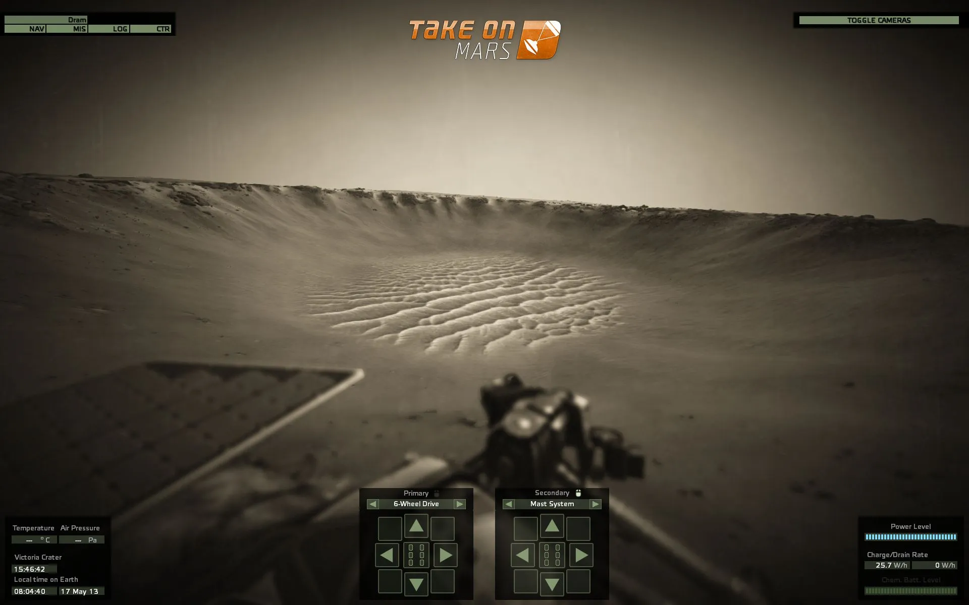 Explore Mars With This Simulated Rover