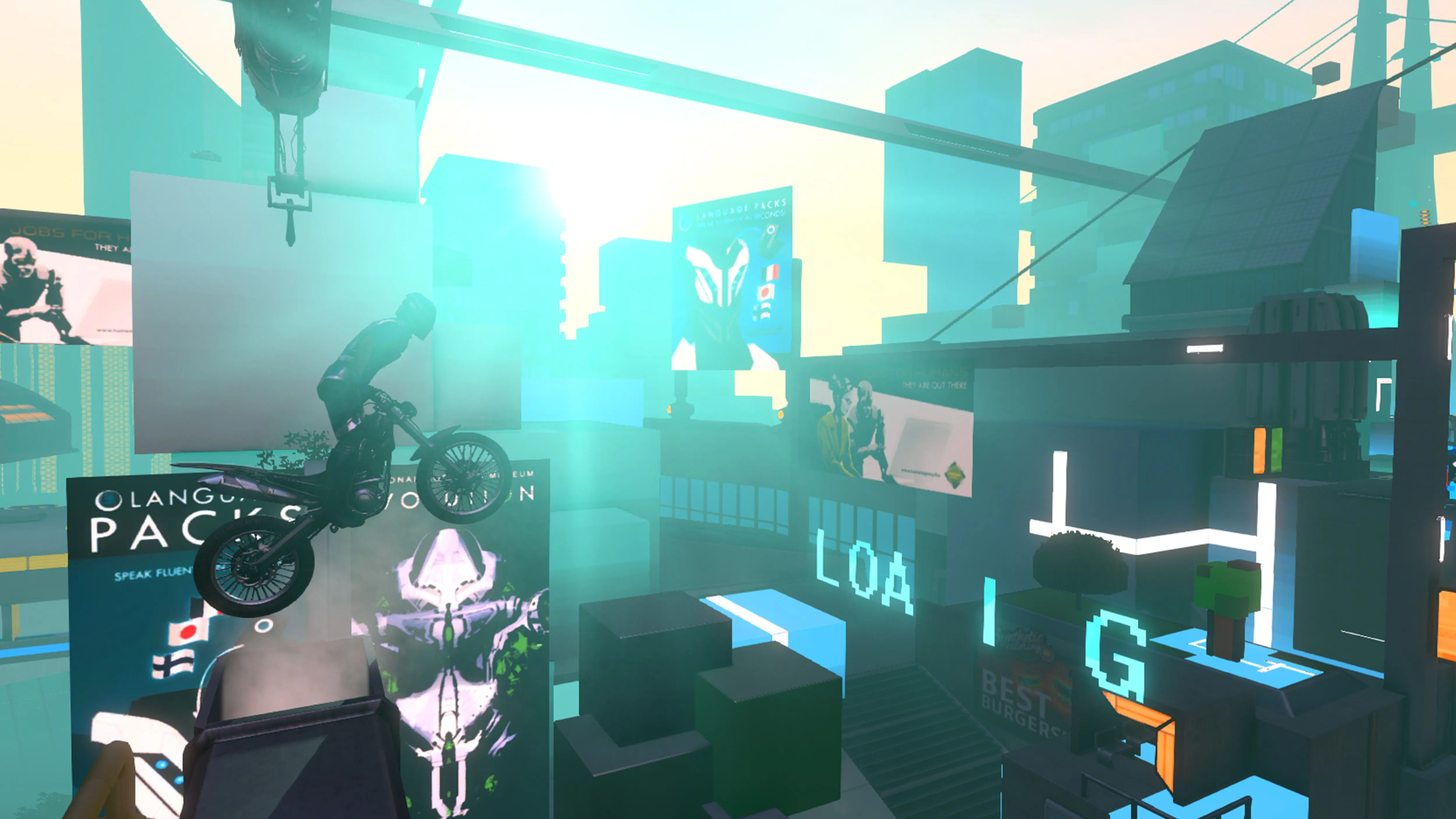 Bikes Meet Wacky Blade Runner Style In Trials Fusion DLC