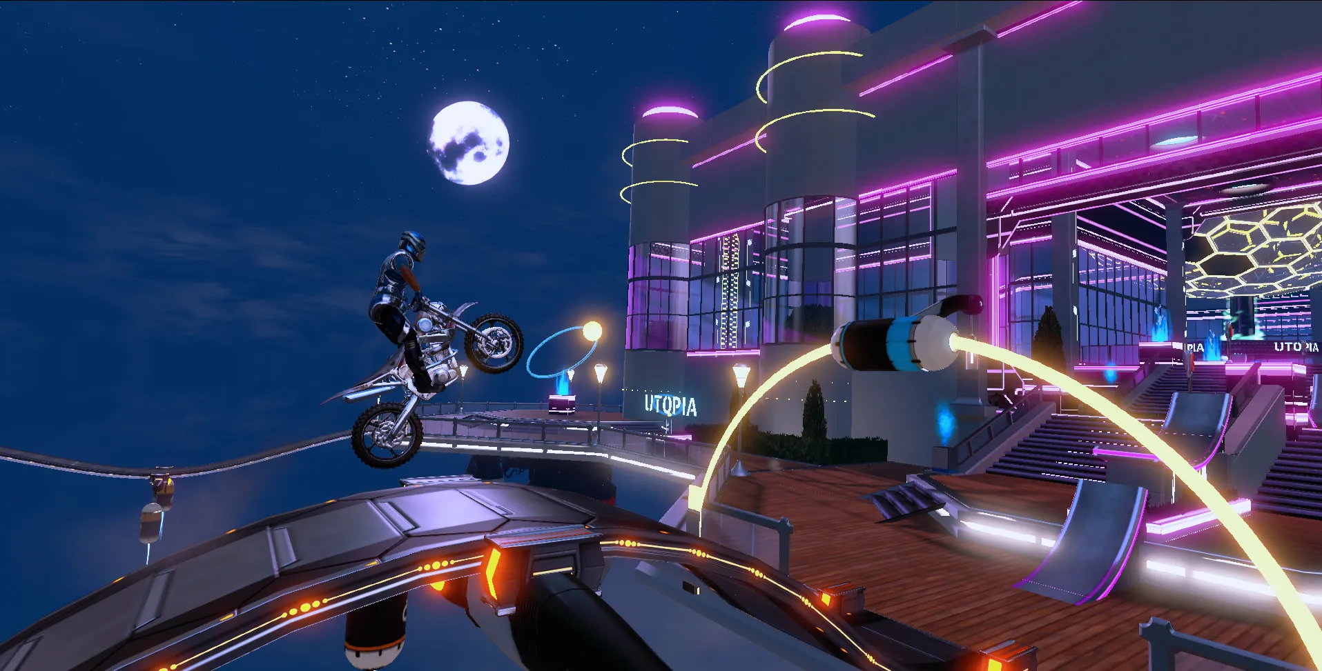 Trials Fusion Empire Of The Sky DLC Takes Us To Utopia