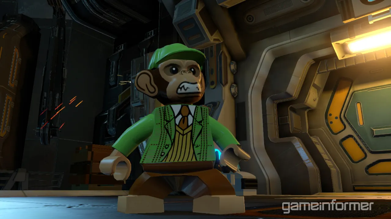 Exclusive First Look At Swamp Thing & Detective Chimp In Lego Batman 3