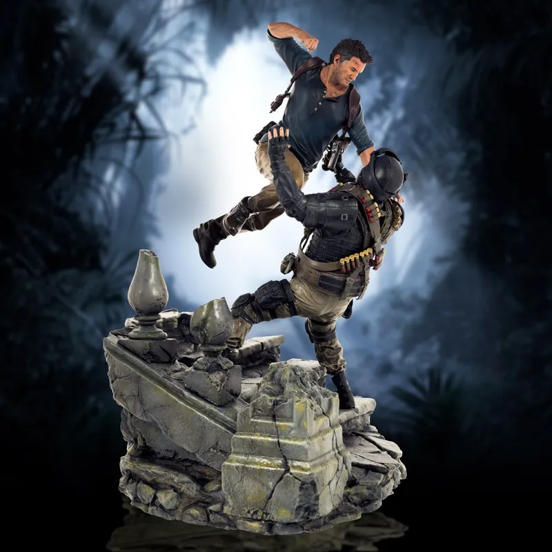 This Limited Edition Uncharted Statue Shows Off One Of Drake's Most Brutal Finishers