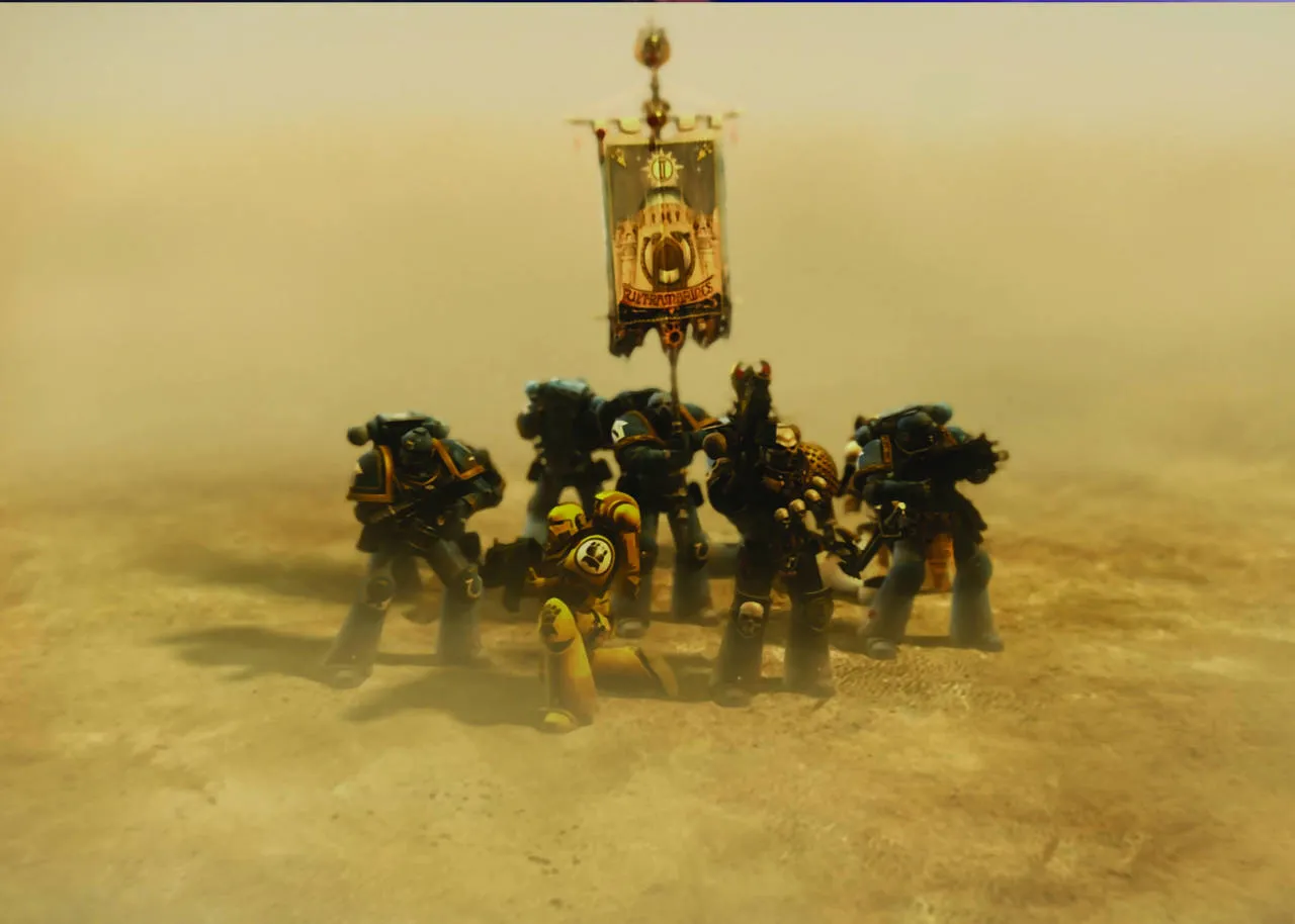 An Exclusive Sneak Peek At The Warhammer 40k Film