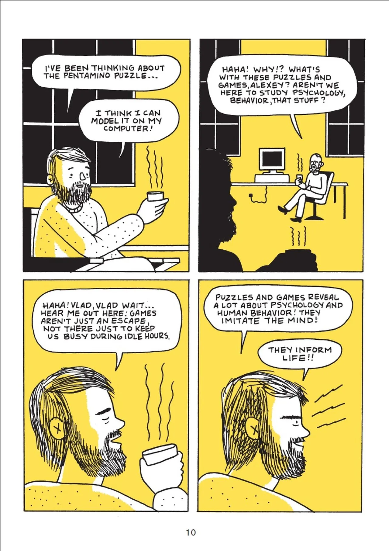 Illustrating The Story Behind Tetris – How A Puzzle Game Becomes A Comic Book 