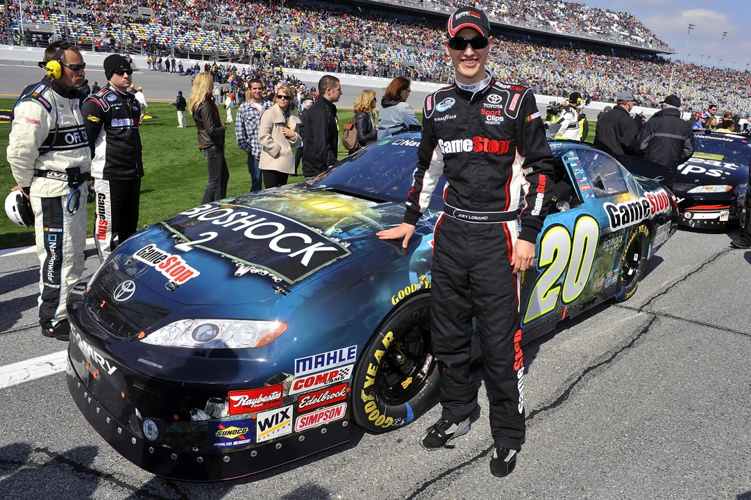 Joey Logano Races Video Games Into Victory Lane