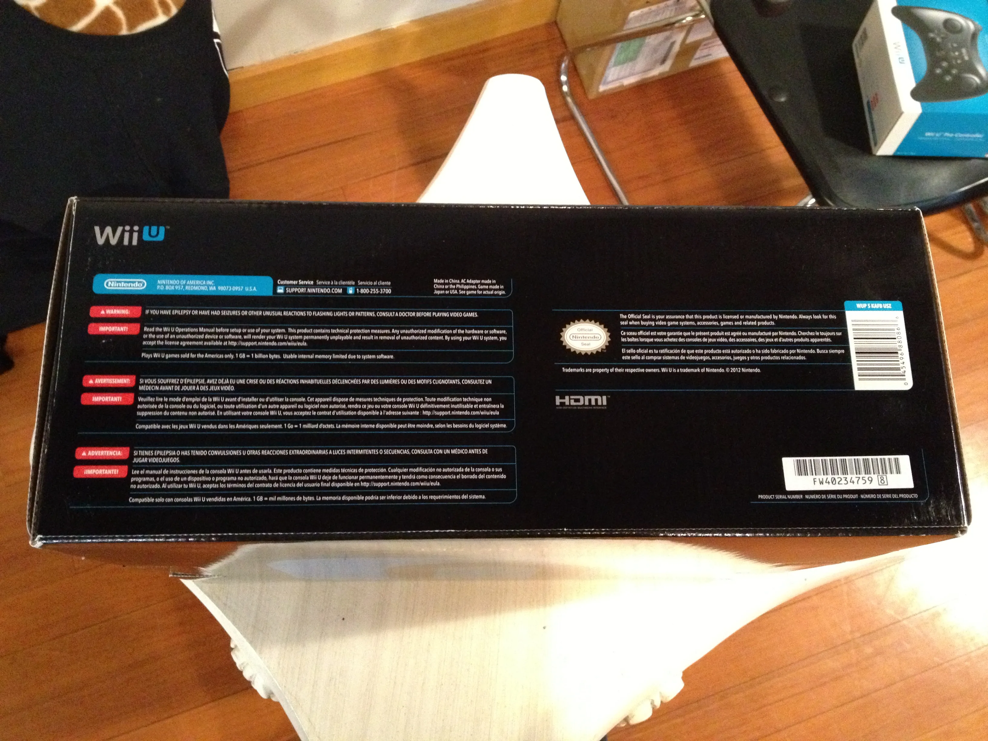 Nintendo Wii U Unboxing