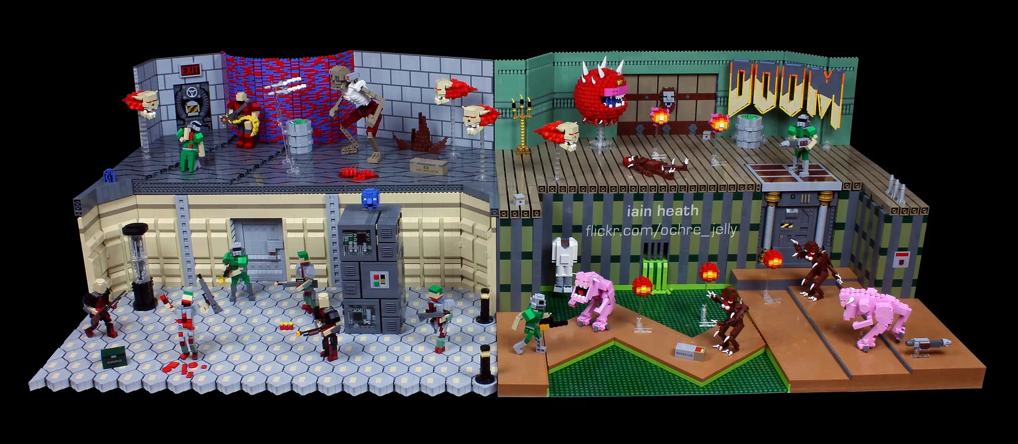 Lego Doom Imps, Cacodemons, And Revenants Head To Seattle BrickCon