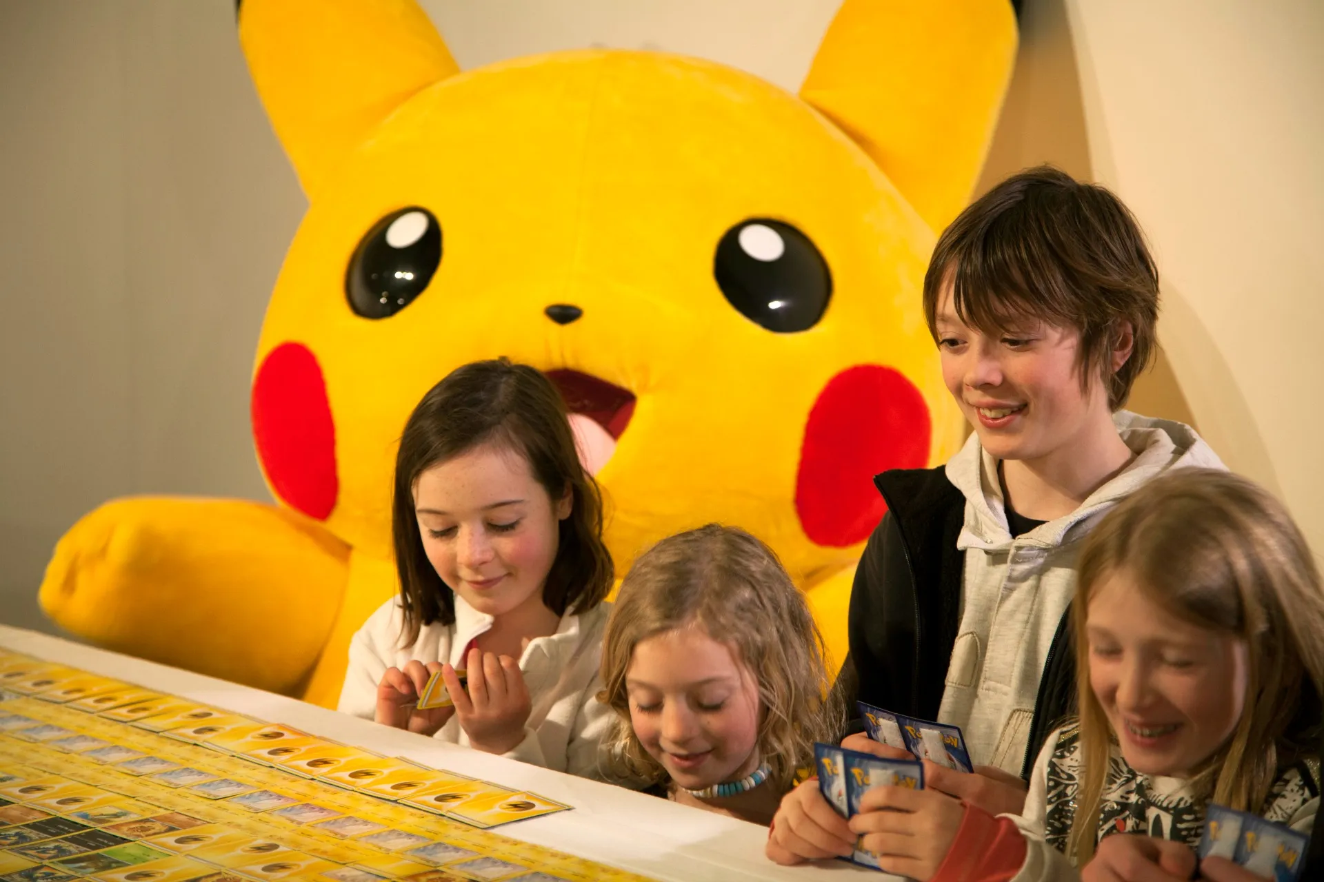 Artist Creates Colossal Pikachu Mosaic Using 12,987 Trading Cards