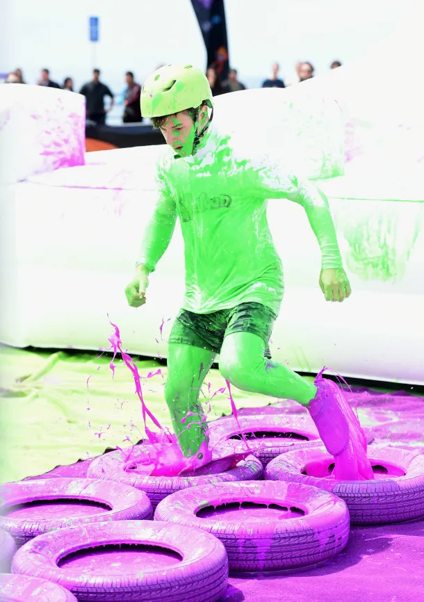 Nintendo Takes Over Santa Monica Pier With Obstacle Course Inspired By Splatoon