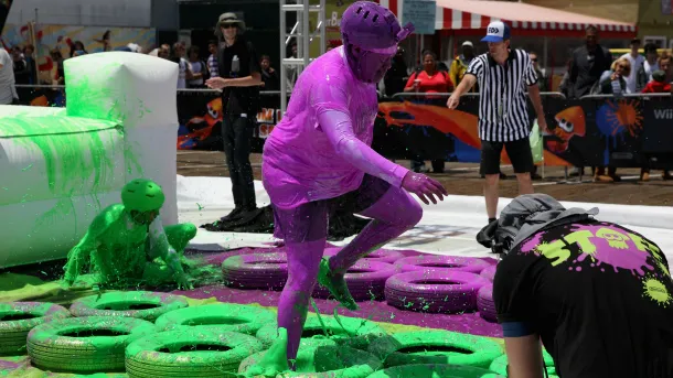Nintendo Takes Over Santa Monica Pier With Obstacle Course Inspired By Splatoon