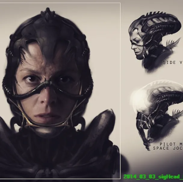 District 9 Director Neill Blomkamp Shows Off Art From Abandoned Alien Sequel