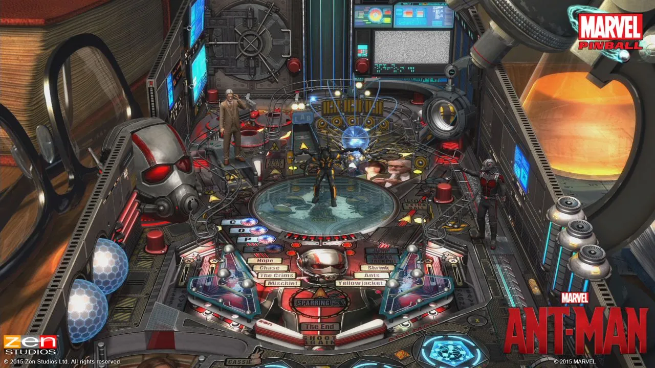 Zen Studios Announces Release Date For Ant-Man Pinball 