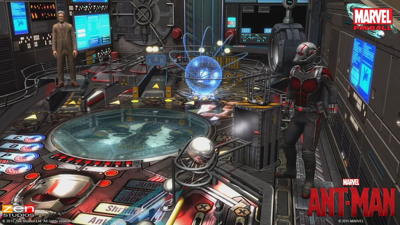 Zen Studios Announces Release Date For Ant-Man Pinball 