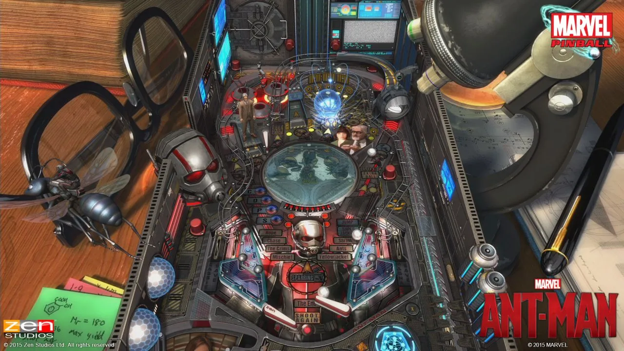 Zen Studios Announces Release Date For Ant-Man Pinball 