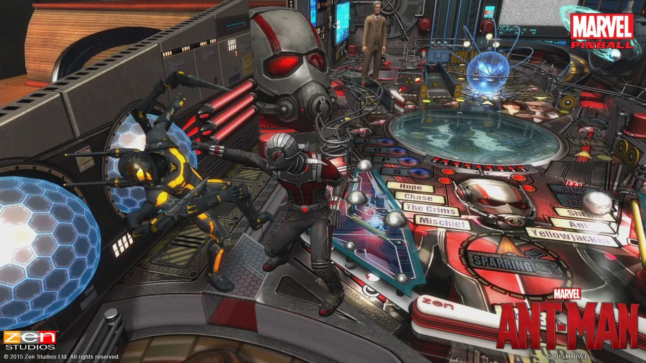 Zen Studios Announces Release Date For Ant-Man Pinball 