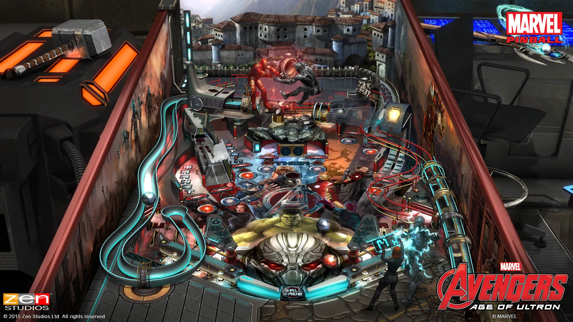 The Avengers (Re)Assemble For Age Of Ultron Pinball