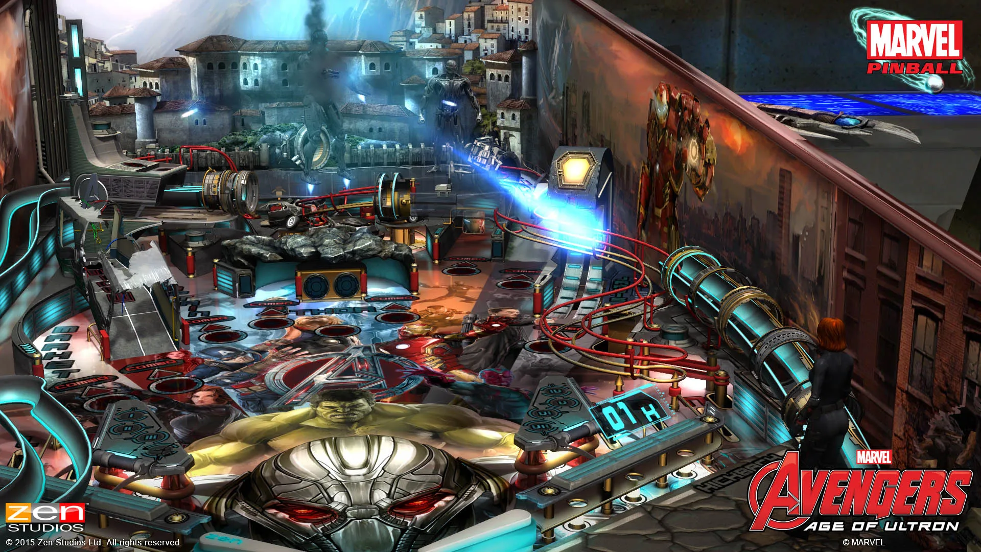 The Avengers (Re)Assemble For Age Of Ultron Pinball