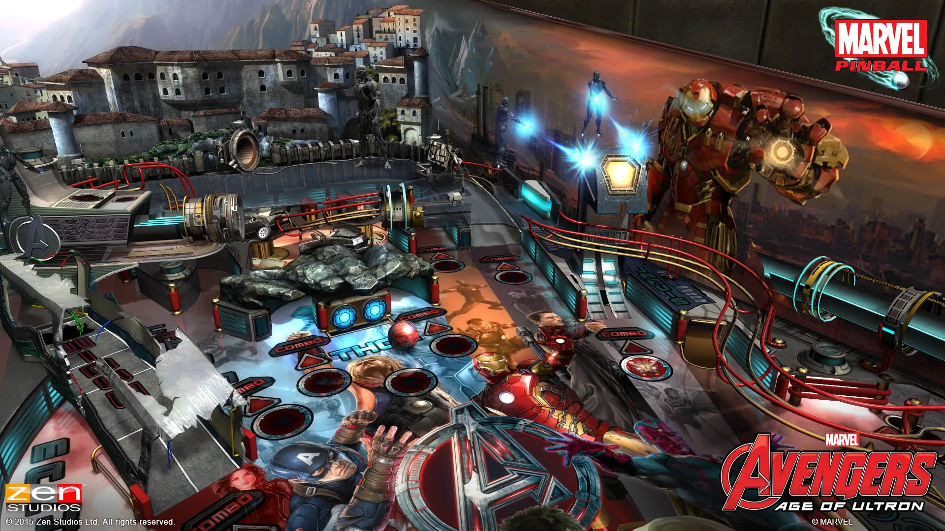 The Avengers (Re)Assemble For Age Of Ultron Pinball
