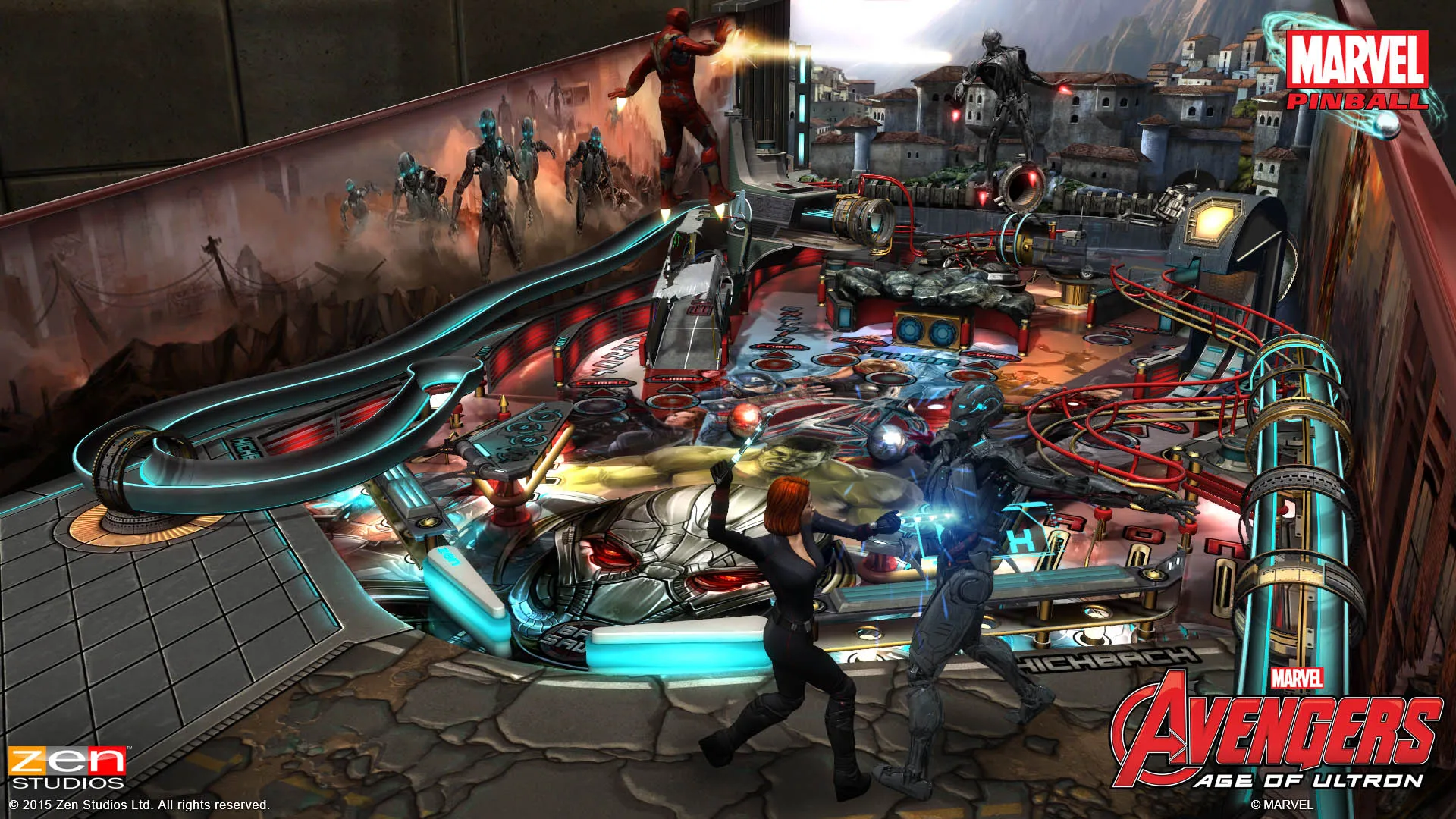 The Avengers (Re)Assemble For Age Of Ultron Pinball