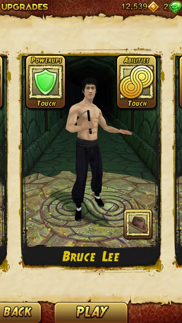 Bruce Lee Gets Some Exercise In Temple Run 2