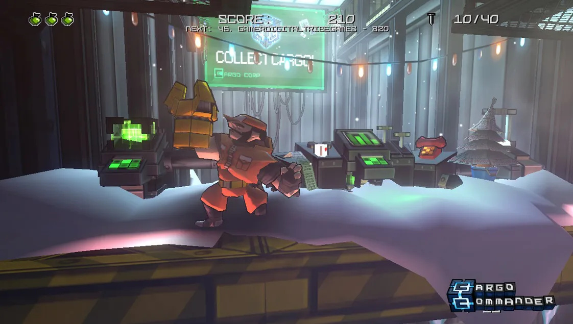 Cargo Commander Gets "A Cold December" Update