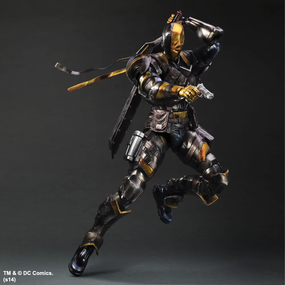 Extremely Limited Arkham Origins Deathstroke Figure Comes To New York Comic Con