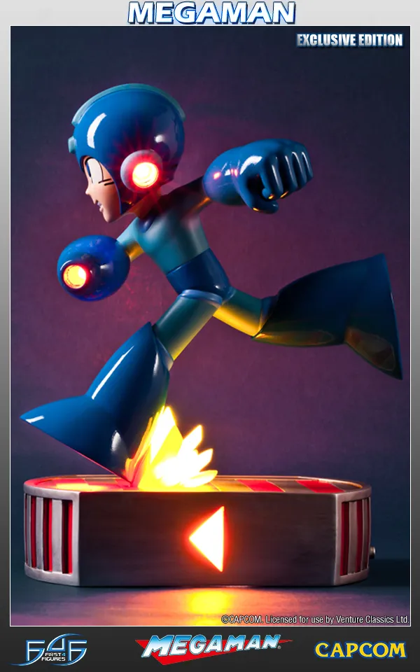 First 4 Figures Introduces Two New Mega Man Statues