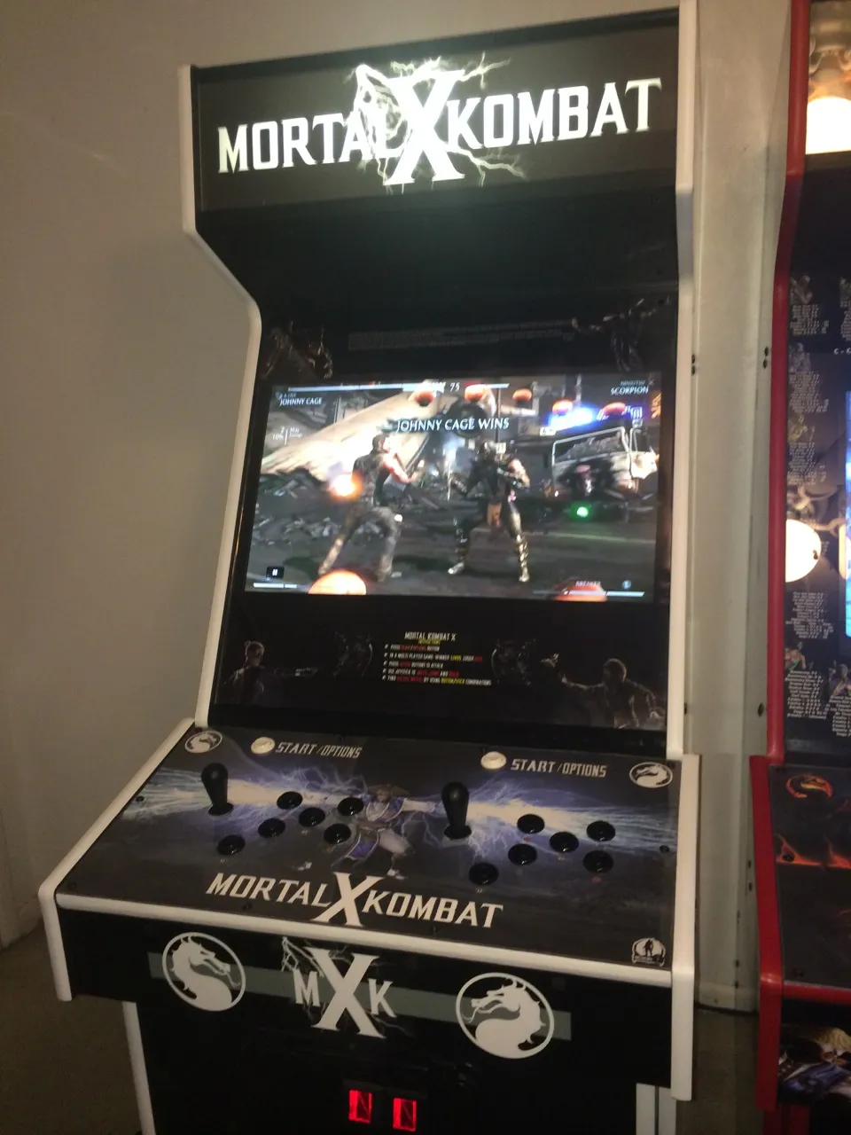 Mortal Kombat X Joins Superfan's Collection Of Custom-Made Arcade Cabinets