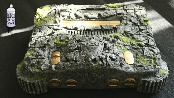 Artist Creates Stunning Ocarina Of Time Custom Nintendo 64