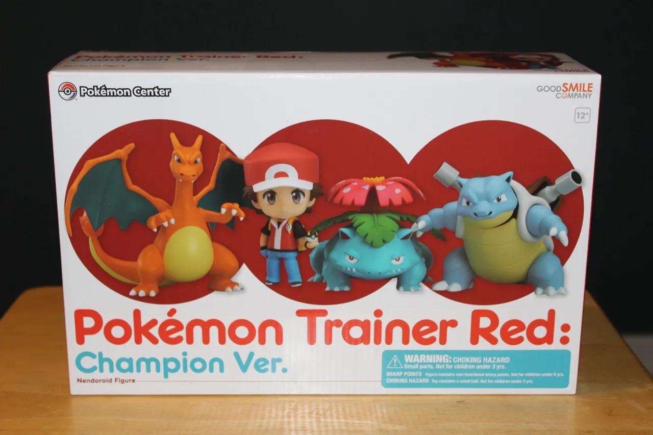 Nendoroid’s Pokémon Trainer Red Champion Set Is Adorable