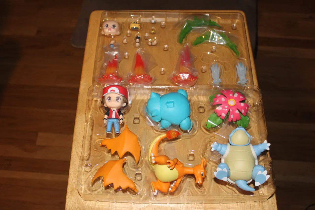 Nendoroid’s Pokémon Trainer Red Champion Set Is Adorable
