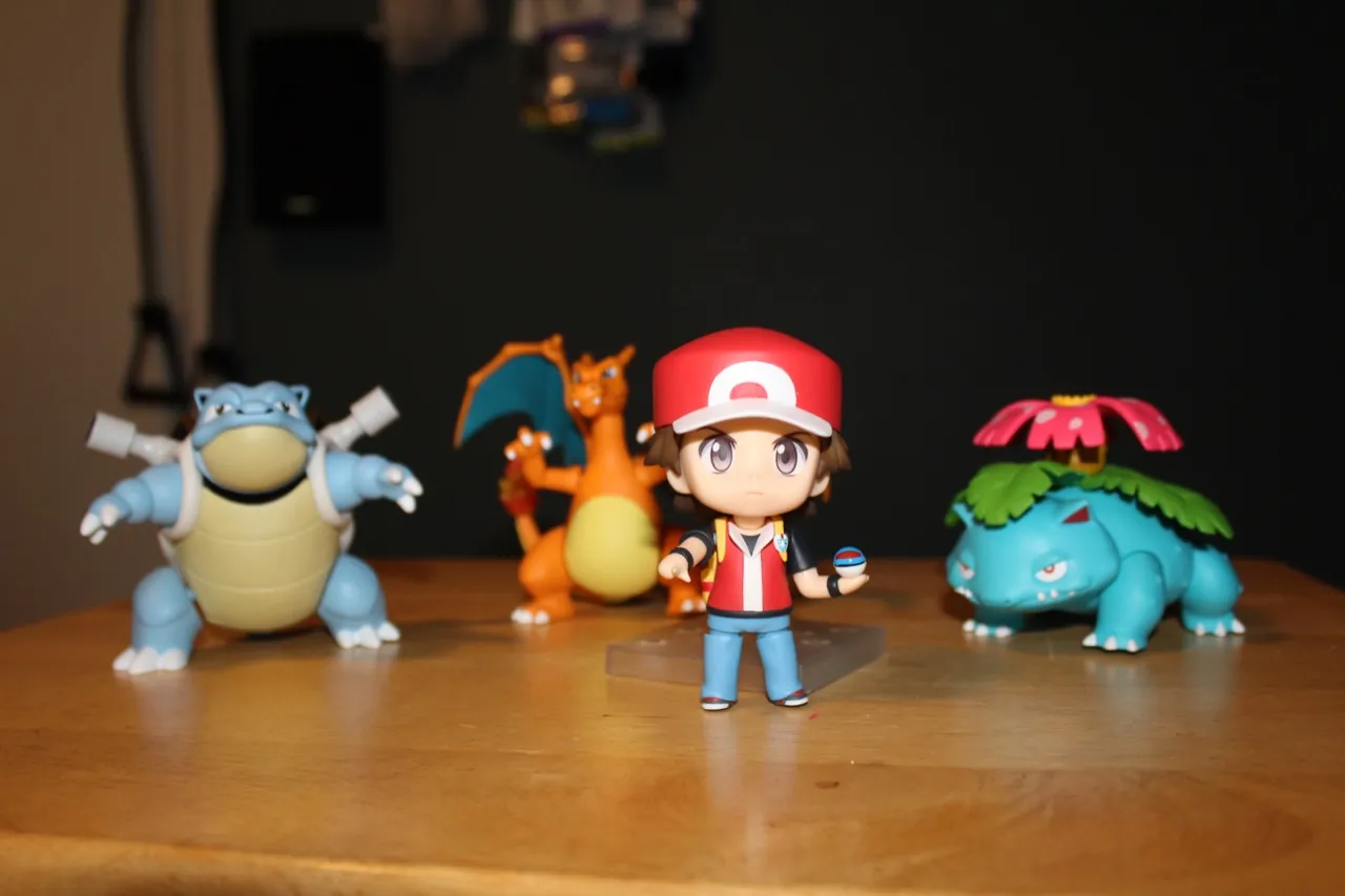 Nendoroid’s Pokémon Trainer Red Champion Set Is Adorable