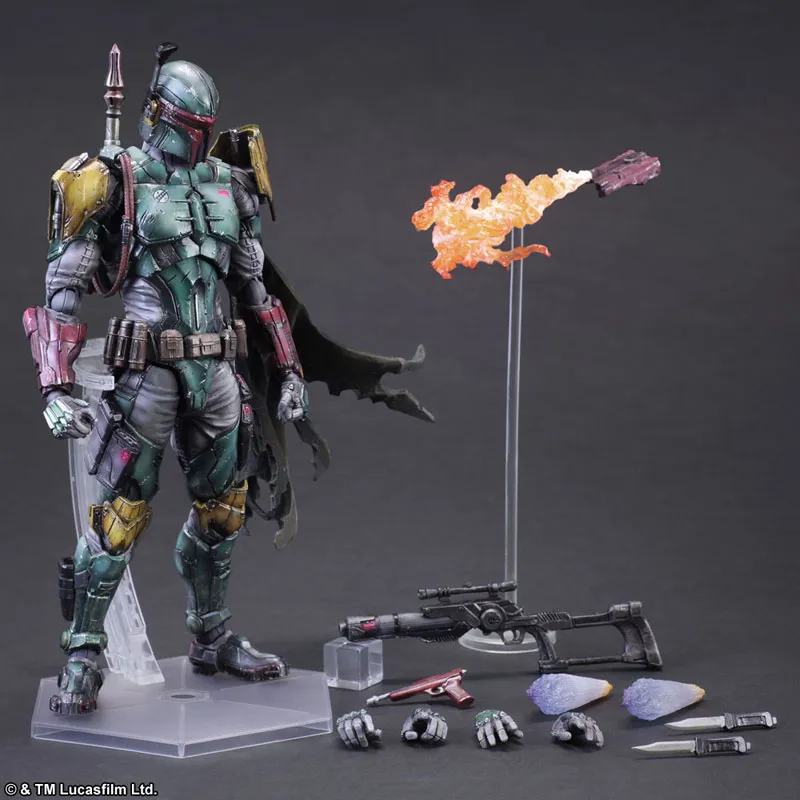 Square Enix Showcases Its Boba Fett And Storm Trooper Variant Figures