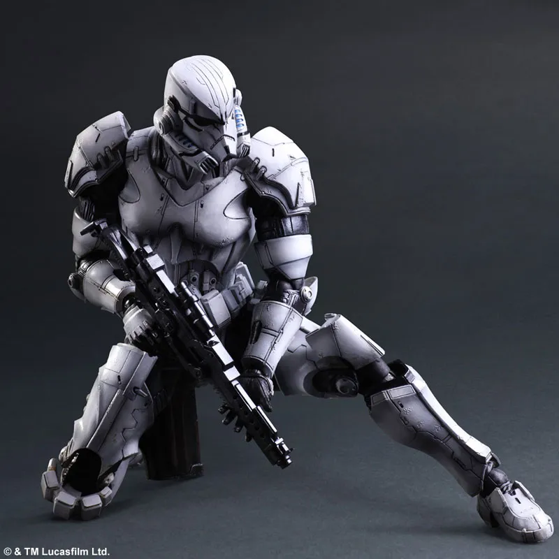 Square Enix Showcases Its Boba Fett And Storm Trooper Variant Figures