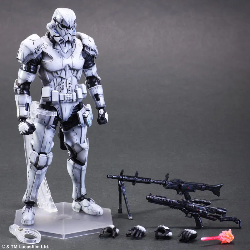 Square Enix Showcases Its Boba Fett And Storm Trooper Variant Figures