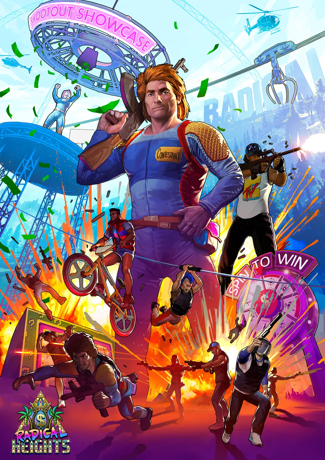 Lawbreakers Devs' Next Game, Radical Heights, Is Battle Royale With A Game Show Twist