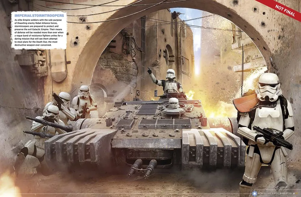 Enormous Rogue One: A Star Wars Story Leak Reveals Characters, New Vehicles