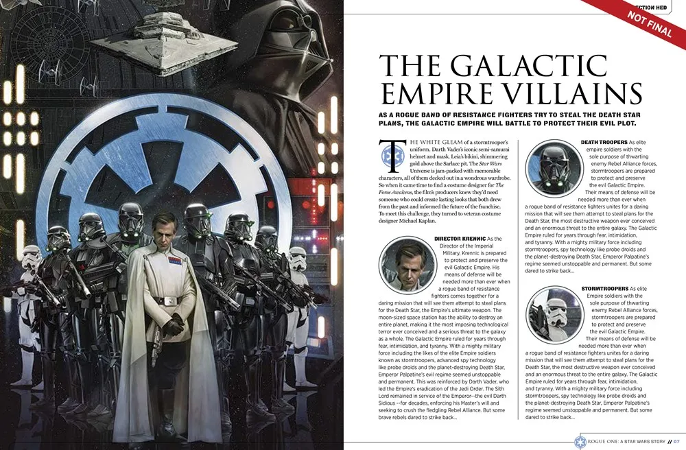 Enormous Rogue One: A Star Wars Story Leak Reveals Characters, New Vehicles