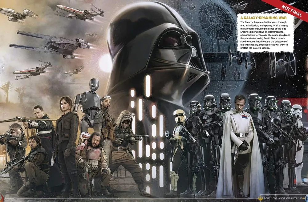 Enormous Rogue One: A Star Wars Story Leak Reveals Characters, New Vehicles