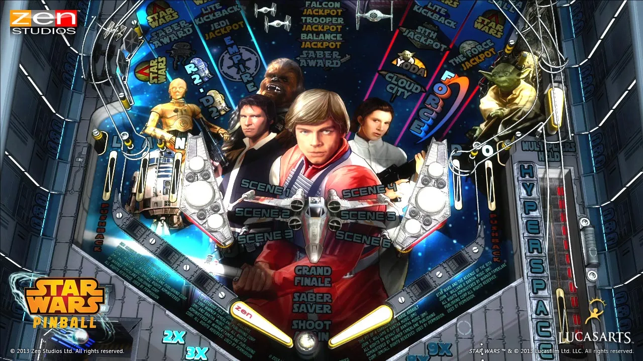 See The First Trailer And Screens For Star Wars Pinball